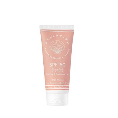 BEACHKIND NATURAL SUNSCREEN SENSITIVE, SPF 50, 50 ML