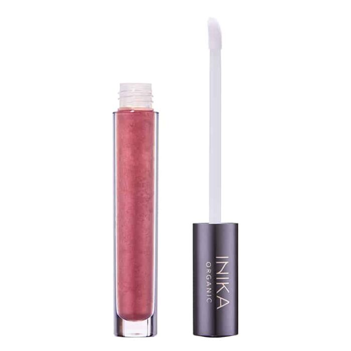 INIKA Organic Lip Gloss- Rosewood 5ml