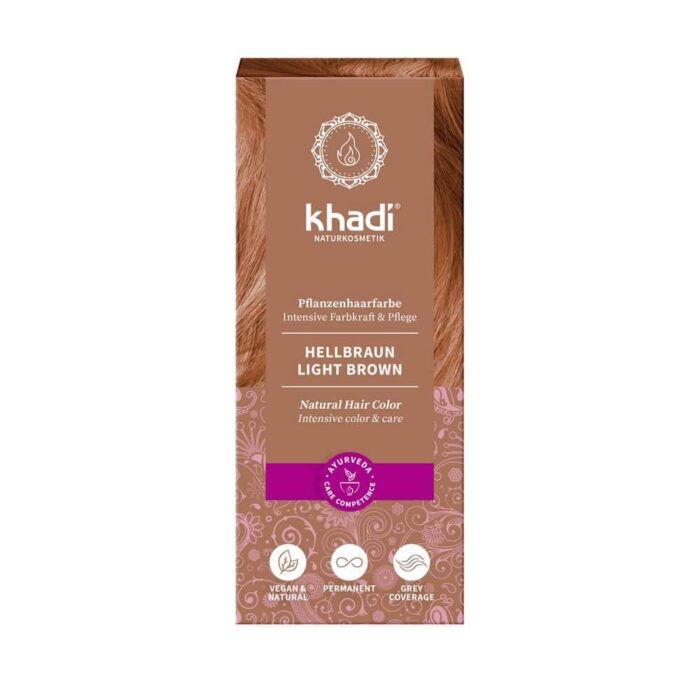 Khadi Light Brown Ljusbrun 100 g