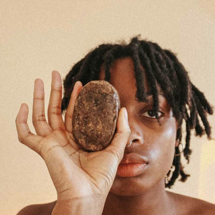 Loelle African Black Soap Bar, 150g - Bild 2