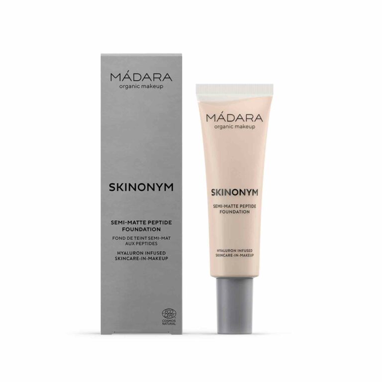 Mádara SKINONYM Semi-Matte Peptide Foundation, #25 LINEN, 30ml