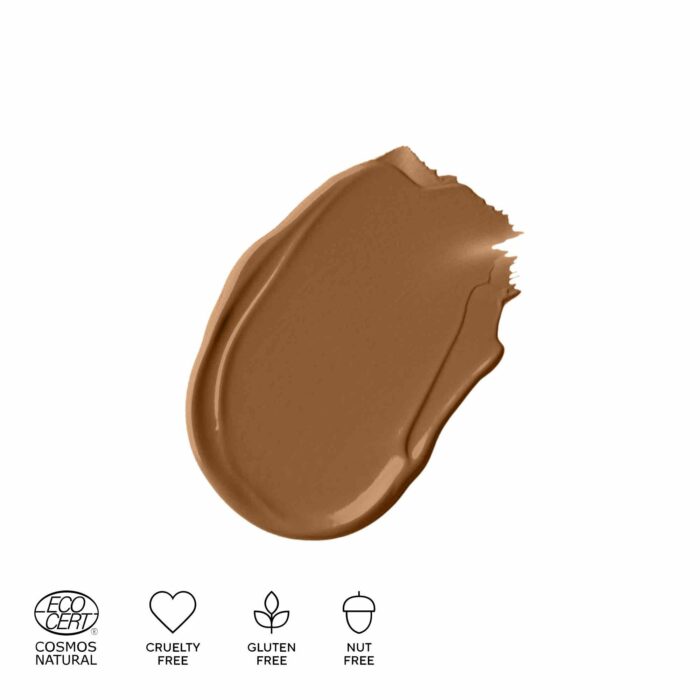 Mádara SKINONYM Semi-Matte Peptide Foundation, 65 WARM TAN, 30ml - Bild 3