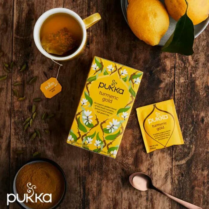PUKKA Turmeric Gold, 20 tepåsar - Bild 2