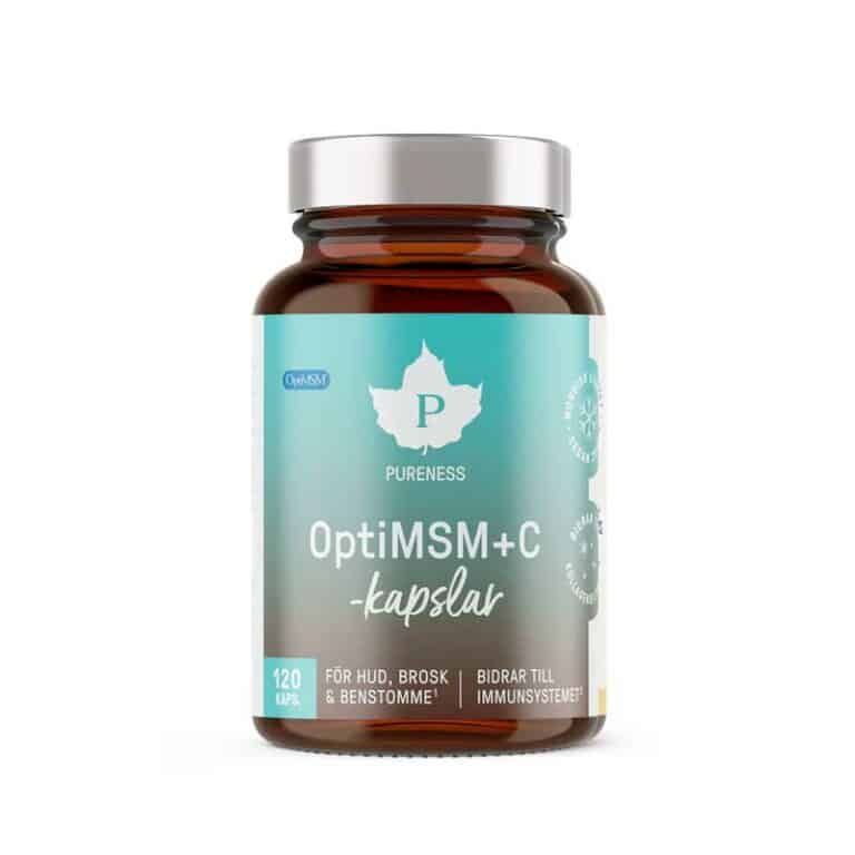 Pureness OptiMSM + C capsules, 120 kaps