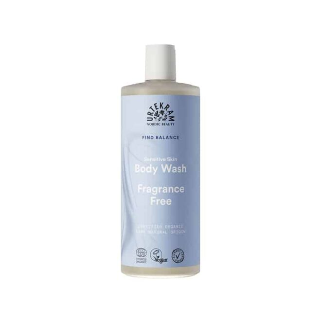 Urtekram Fragrance Free Body Wash 500 ml