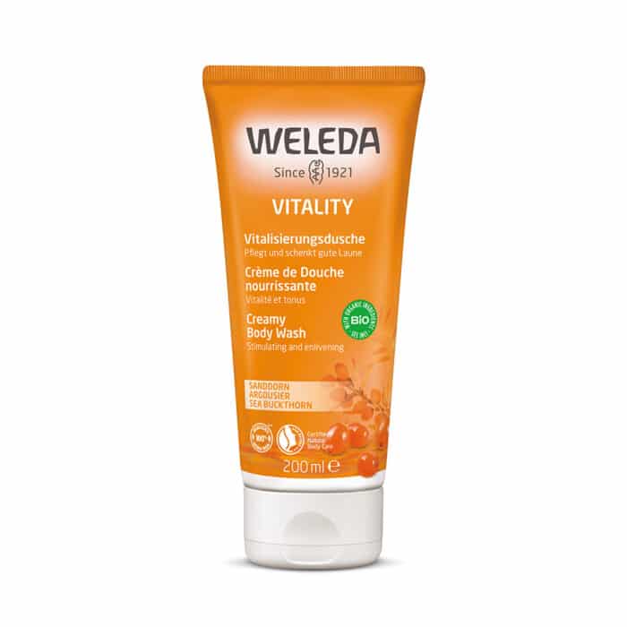 Weleda Vitality Sea Buckthorn Creamy Body Wash