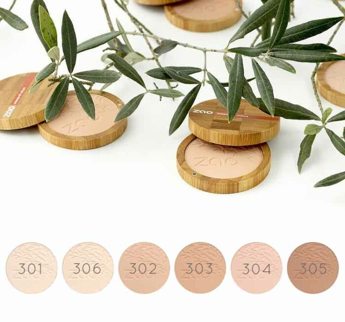 Zao Compact Powder, 303 Apricot beige - Bild 2