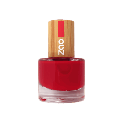 ZAO Nail polish Carmin red, 8 ml