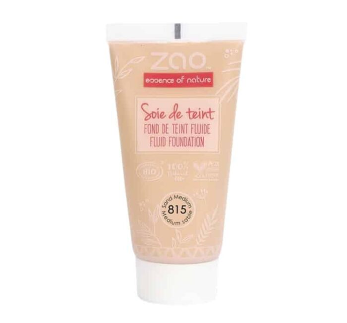 Zao Silk Foundation 815 Sand medium