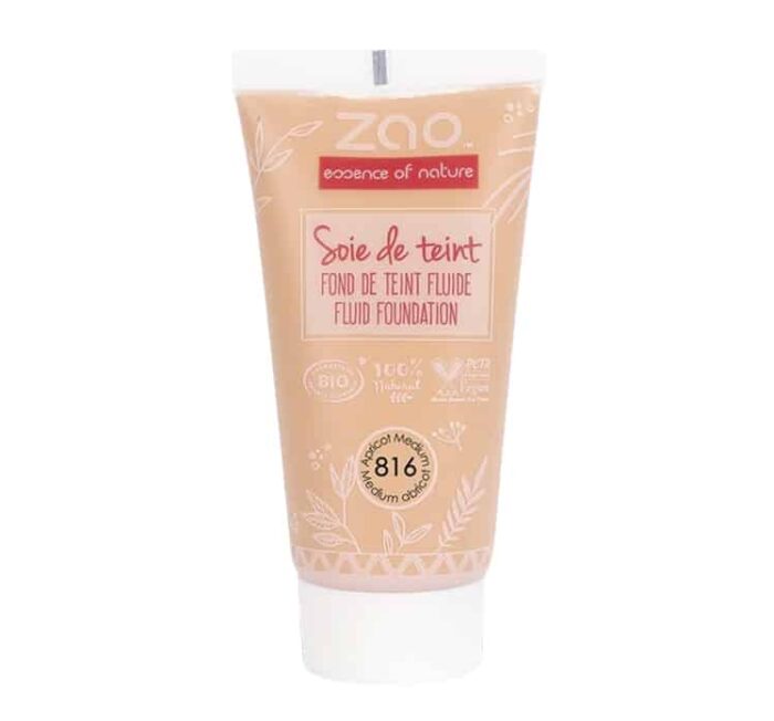 Zao Silk Foundation 816 Apricot medium