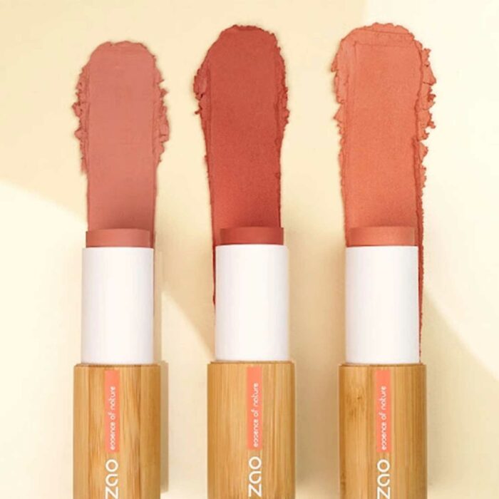 Zao Blush Stick 843, Pearly Coral - Bild 2